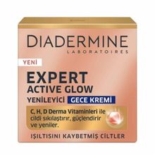 Diadermine Expert Active Glow Yenileyici 50 ml Gece Kremi