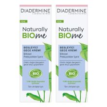 Diadermine Naturally Biome 2x50 ml Gece Kremi