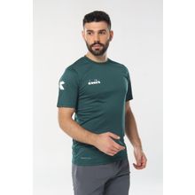 Diadora 16TSR05 Nacce Koyu Yeşil Erkek T-shirt