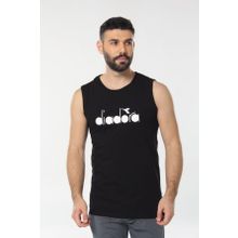 Diadora 1ATL01 Therm Siyah Kolsuz Erkek T-shirt