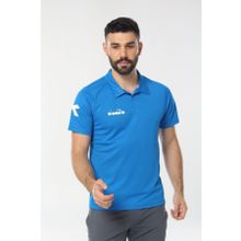 Diadora 1TSR06 Nacce Mavi Polo Yakalı Erkek T-Shirt