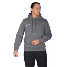 Diadora DDBER1030016 Antrasit Pamuklu Spor Erkek Sweatshirt