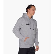 Diadora DDBER1030016 Grimelanj Pamuklu Spor Erkek Sweatshirt