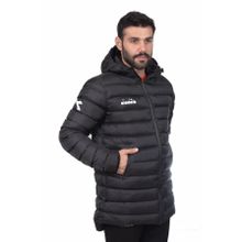 Diadora Roy Anarok Siyah Erkek Şişme Uzun Mont