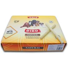 Dibo Kırmızı Beyaz Kolajen Örgü Çubuk Çiğneme Kemik 30 cm 2'li Köpek Ödül Maması