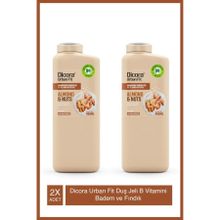 Dicora Urban Fit B Vitamini Badem ve Fındık 2x400 ml Duş Jeli