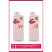 Dicora Urban Fit C Vitamini Narenciye Kayısı Aromalı 2x400 ml Duş Jeli