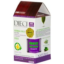 Dieci Hair Color Cream Herbal Oils Amonyaksız 6.66 Orta Sarı Yoğun Kızıl Saç Boyası