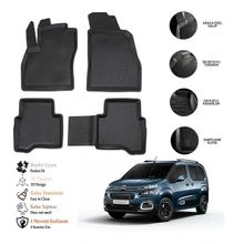 Diğer Citroen Nemo 2017 3D Havuzlu Paspas