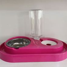 Diğer Otomatik Pembe Renk Kedi Köpek Mama ve Su Kabı