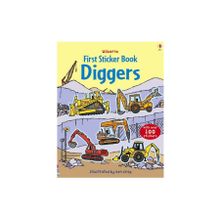 Diggers Sticker Book-Usborne Publishing