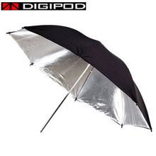 Digipod 91cm Siyah Gümüş Şemsiye