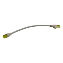 Digitus S-FTP CAT 6A 0.25 mt Grey 10'lu Paket Patch Cord Kablo