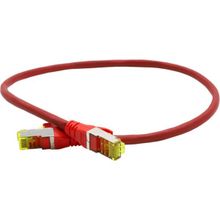Digitus S-FTP CAT 6A 0.50 mt Red 10'lu Paket Patch Cord Kablo