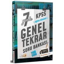 Dijital Hoca Akademi 2022 KPSS Eğitim Bilimleri Soru Bankası 7 Günde Genel Tekrar Kitabı