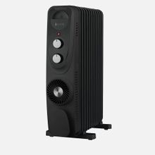 Dijitsu 2700W 11 Siyah Fanlı Dilim Yağlı Radyatör