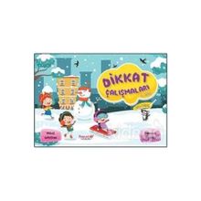 Dikkat Çalışmaları 4. Kitap + Kalem - Yumurcak Yayınları