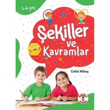 Dikkat Odaklı Etkinlik Kitabı Şekiller ve Kavramlar 5-6 Yaş Sihirli Kalem