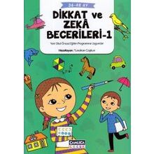 Dikkat ve Zeka Becerileri - 1 36-48 Ay - Tunahan Coskun