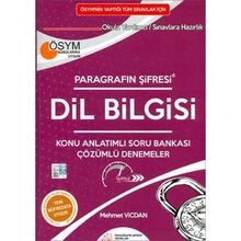 Dil Bilgisi Modüler Soru Bankası Paragrafın Şifresi Yayınları