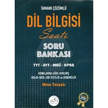 Dil Bilgisi Saati Tamamı Çözümlü Soru Bankası-Saat Yayınları