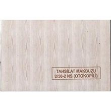 Dilman 2/50 2 Nüsha Tahsilat Makbuzu