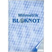Dilman A3 Mavi Milimetrik Bloknot Resim Kağıdı