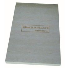 Dilman Otokopili 2x50/3 Nüsha Sevk İrsaliyesi