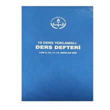 Dilman Yoklamalı İmperteks 10 Ders Ders Defteri
