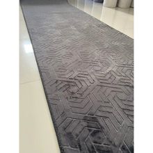 Dinarsu Armoni Kaymaz Taban Kesme Antrasit 100x175 cm Yolluk