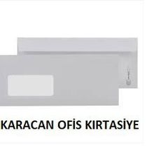 Diplomat 110 gr 10.5x24 100'lü Pencereli Zarf