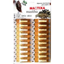 Dırkalı Mastiha Kartela 1 gr Doğal Damla Sakızı