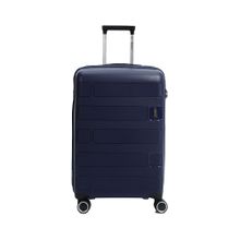 Discovery DC-5236 Orta Expedition Lacivert Unisex Çekçekli Sert Valiz