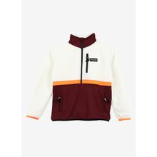 Discovery Expedition D3WB-SWT11 Beyaz Dik Yaka Erkek Çocuk Sweatshirt