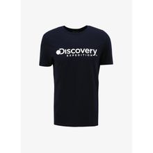 Discovery Expedition D4SM-TST3290 Lacivert Bisiklet Yaka Erkek T-Shirt