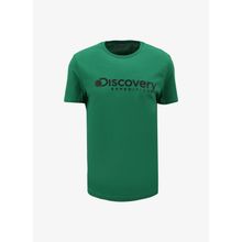 Discovery Expedition D4SM-TST3290 Yeşil Bisiklet Yaka Erkek T-Shirt