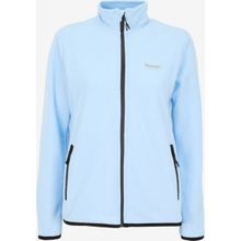 Discovery Expedition D4WL-SWT3928 Açık Mavi Kadın Dik Basic Düz Polar Sweatshirt