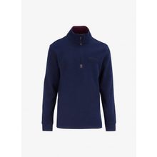 Discovery Expedition D4WM-SWT3266 Lacivert Erkek Dik Basic Düz Sweatshirt