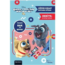 Disney Bingo ve Roli'nin Maceraları - Süper Kolay Boyama Kitabı