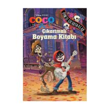Disney Coco Çıkartmalı Boyama Kitabı - kollektif