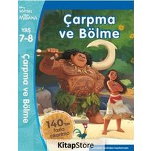 Disney Eğitsel Moana-Çarpma ve Bölme 7-8 yaş - Kolektif