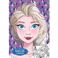 Disney Karlar Ülkesi - Kraliçe Elsa Boyama Kitabı - Doğan Çocuk