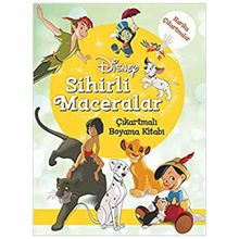 Disney Sihirli Maceralar Çıkartmalı Boyama Kitabı / Kollektif / Doğan Egmont Çocuk Kitapları