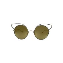 Dita 23008-B TAN GLD 52 52 Believer Gold Yuvarlak Çerçeve Kadın Güneş Gözlüğü