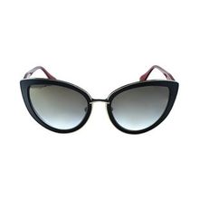 Dita DVT 302-A GLD BLK 54 54 Ditavonteese Siyah Çekik Çerçeve Kadın Güneş Gözlüğü