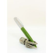 Divitpen Fet Green Krom Silver Tükenmez Kalem