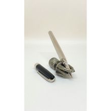 Divitpen Sis Silver Black Roller Kalem