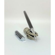 Divitpen Stripes Silver Black Roller Kalem