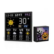 Divoom Timebox Evo Bluetooth Hoparlör ve Pixoo-64 Led Ekran Seti