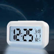 Diwu Optik Masaüstü Saat Takvim Beyaz Termometre